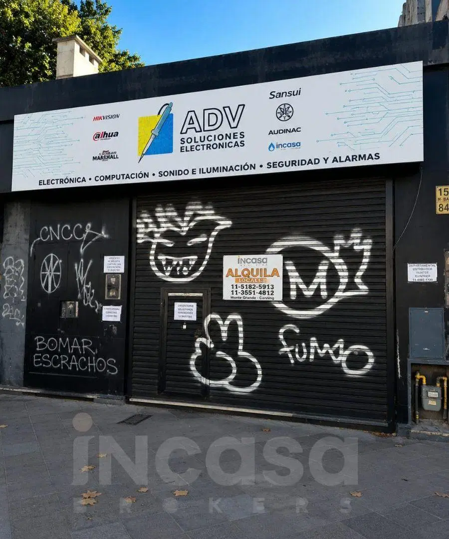 Local comercial en alquiler en pleno centro de Monte Grande 2