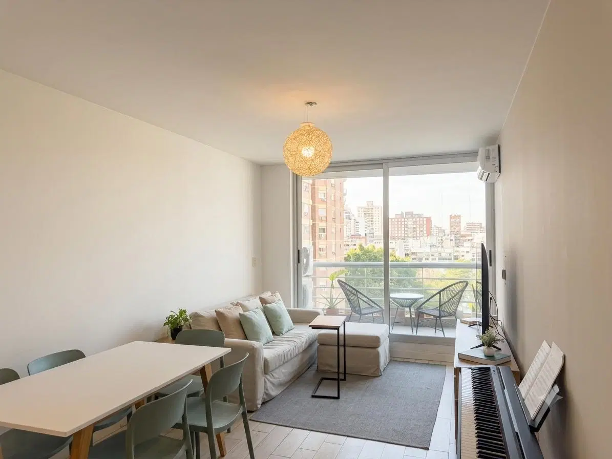 Dpto. de 2 ambientes con cochera en complejo con amenities 1
