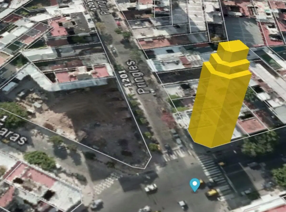 Oportunidad-Terreno Estado de Israel esquina Pringles u$s450.000 Const: 1300m2 - Vendibles 1000m2 4