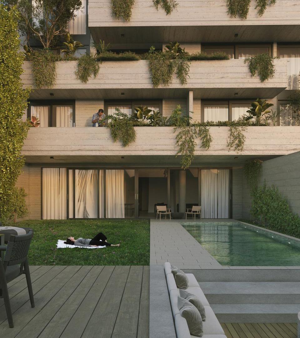 Foto de Departamento tipo casa 3 suites con jardin Venta Belgrano R en pozo, imagen 4