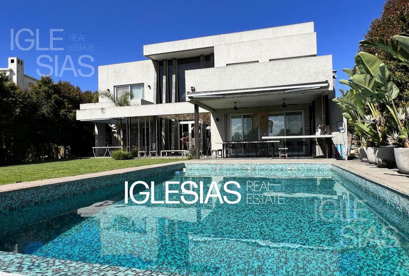 Casa en venta al lago 4 dormit muelle piscina climatizada, B Barbarita, Troncos del talar, Pacheco