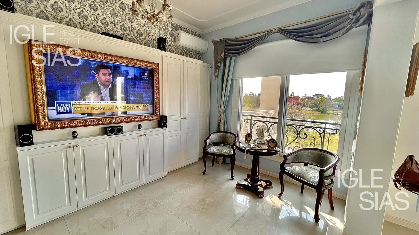 Casa en venta y alquiler, vista al lago en Los Castores, Nordelta 2