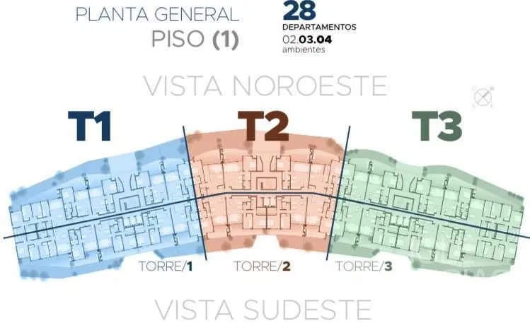 Departamento en venta en Torres Zafiro, Nordelta 5