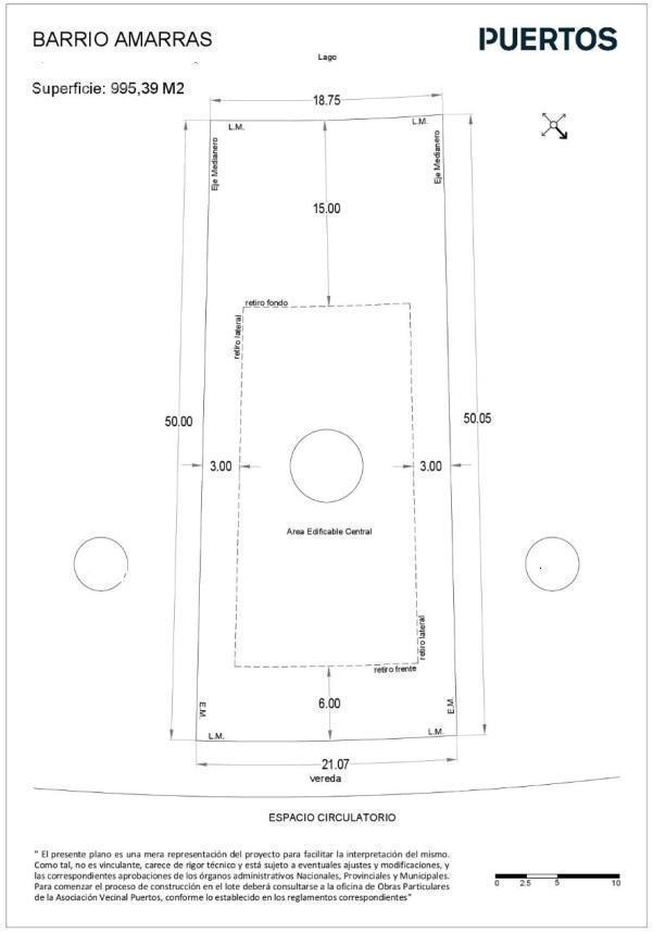 Foto de Terreno en venta, al lago en Amarras, Puertos del Lago, imagen 2