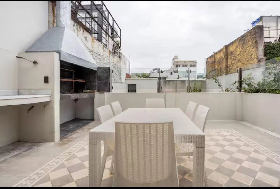 TERRAZA CON PARRILLA 200 METROS PALERMO 3