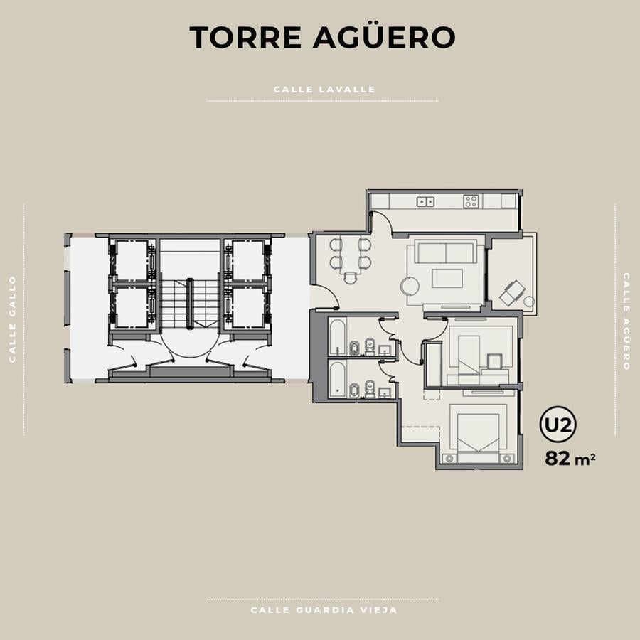 ALQUILER Departamento 3 ambientes en Abasto FULL AMENITIES