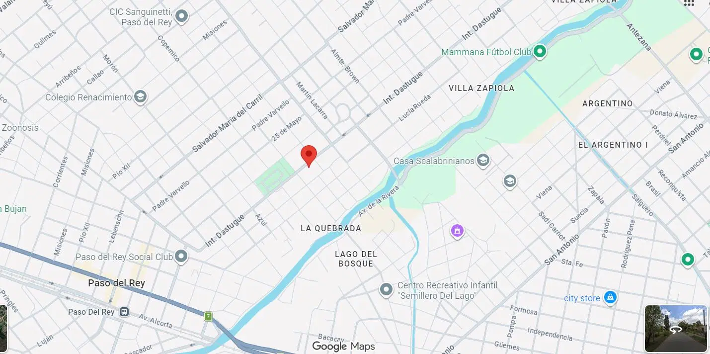TERRENO 800 m2 DASTUGUE 2400 PASO DEL REY U$S 45.000 5