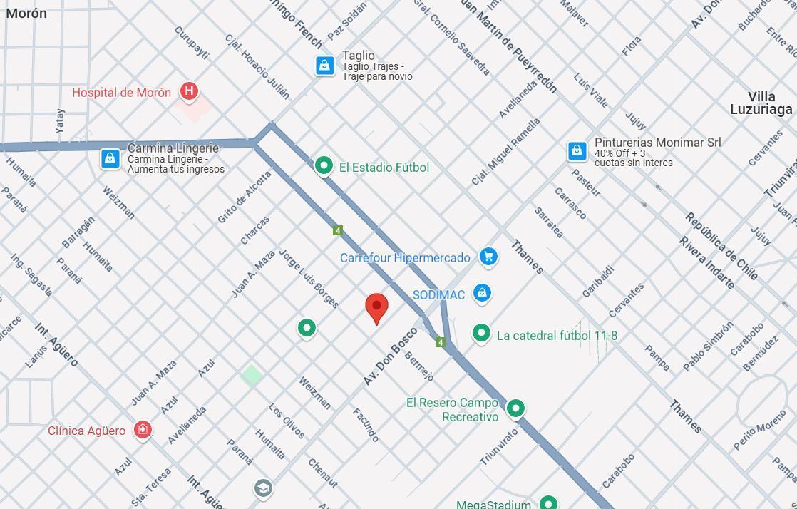 Venta lote de 10 x 27 en Morón.