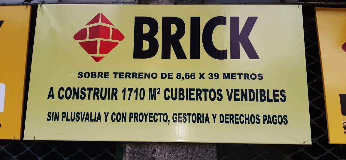 Lote de 8.66x39 m en Paysandu Al 1600 - a Construir 1710 m² Cub y Balcones - Villa Crespo 2
