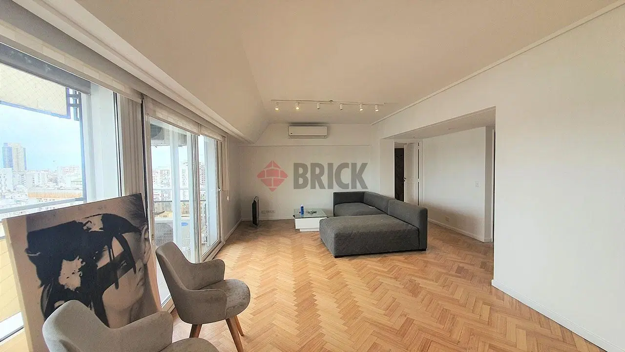 REPUBLICA ARABE SIRIA Y AV. LAS HERAS - 99 M2 BALCON VISTA PANORAMICA TODO SOL TODO EXTERNO 2
