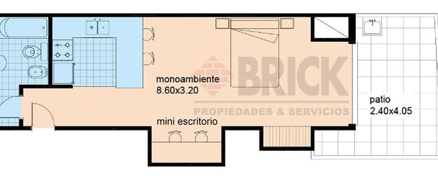Foto de PARAGUAY Y AV. CORONEL DIAZ - MINI ESCRITORIO 48 M2 T/A NUEVO AMPLIO, imagen 1