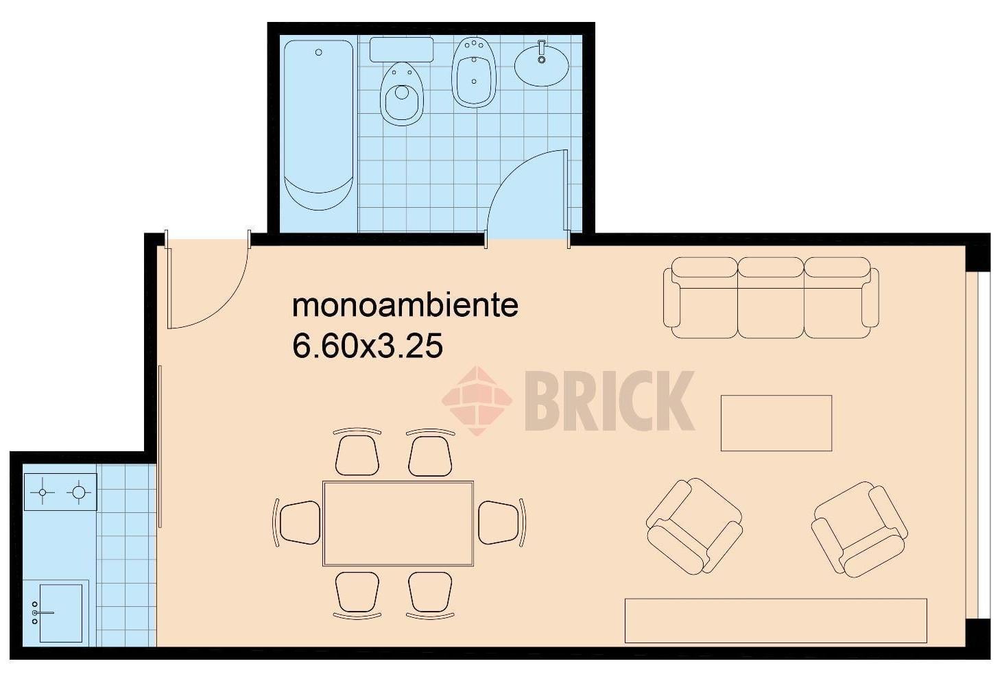 Foto de LARREA AL 1300 - 30 M2 LUMINOSO APTO PROFESIONAL, imagen 2