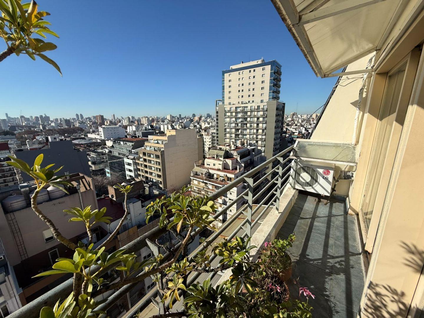 imperdible 2 ambientes con balcón en torre