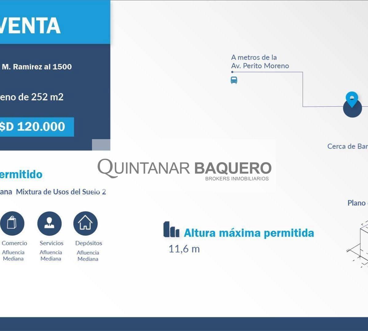 Venta de Terreno en Pompeya 3