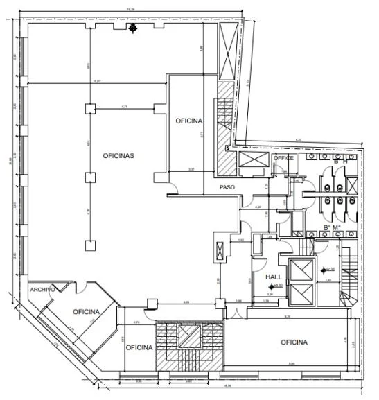 Oficinas en Alquiler en Microcentro | 25 de mayo 81 | 461 m2