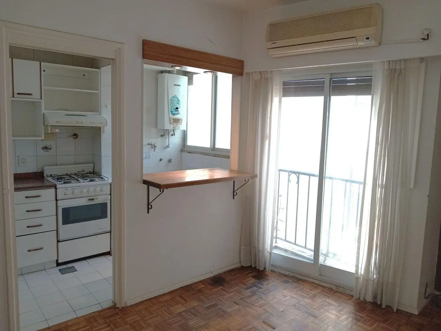 2 ambientes baño y cocina con barra lavadero placard muy lum 2