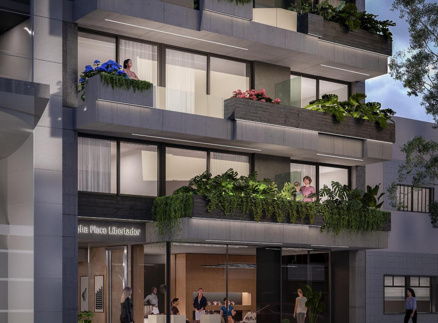 Departamentos en pozo en Núñez | Alpha Place Libertador | 1, 2 y 3 ambientes