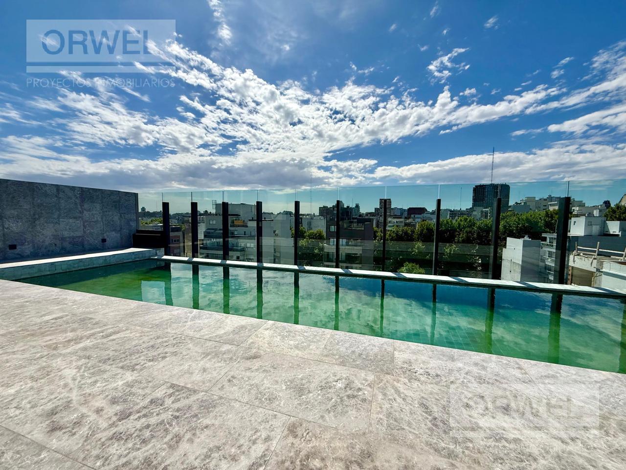 MONOAMBIENTE EN PALERMO HOLYWOOD. AMENITIES. UBICACION 10. LUMINOSO. SEG. 24 HS.