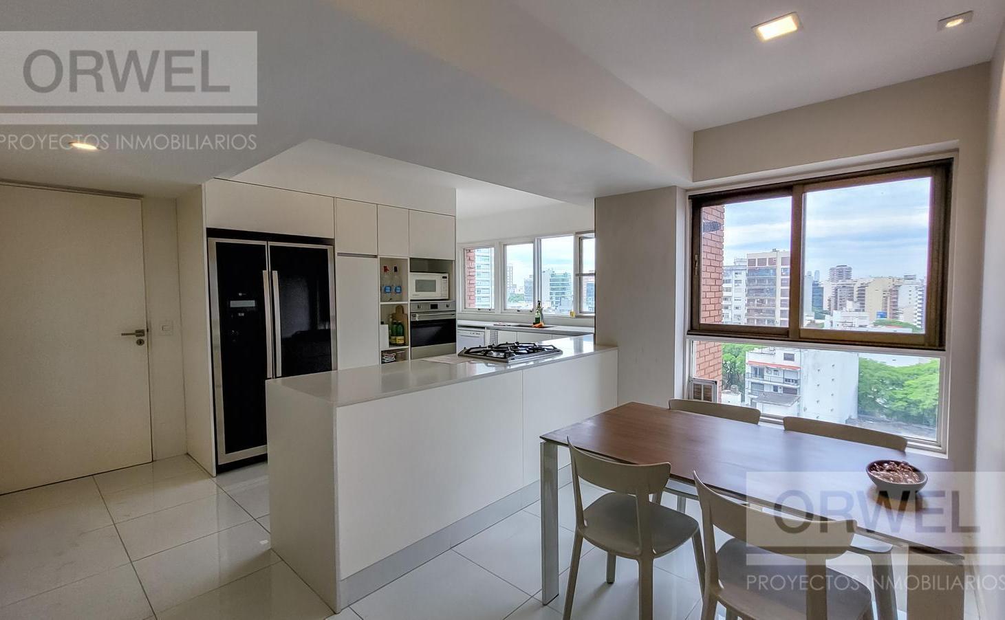 Departamento en Alquiler Amoblado 4 dormitorios y 2 cocheras. Belgrano