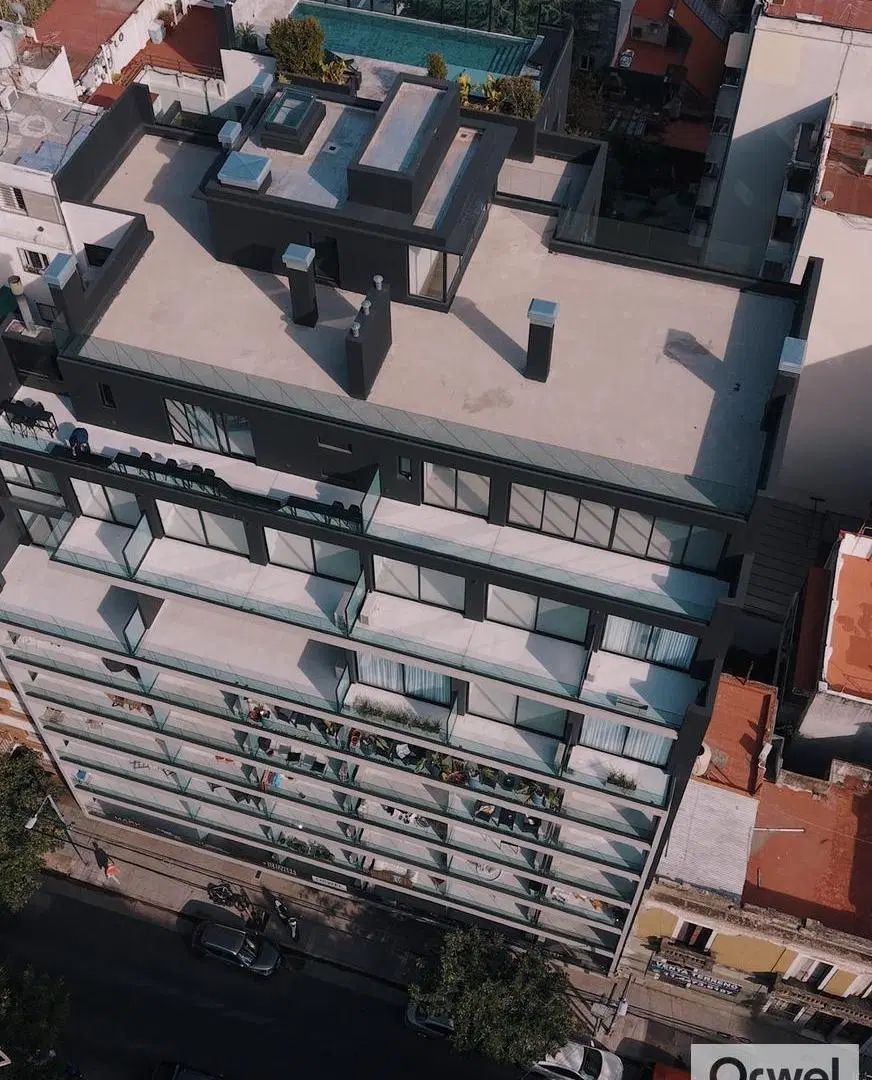 GRAN Monoambiente en Palermo H. THE MARK, MUY LUMINOSO Y ESPACIOSO. AMENITIES. SEG. 24 HS. 2