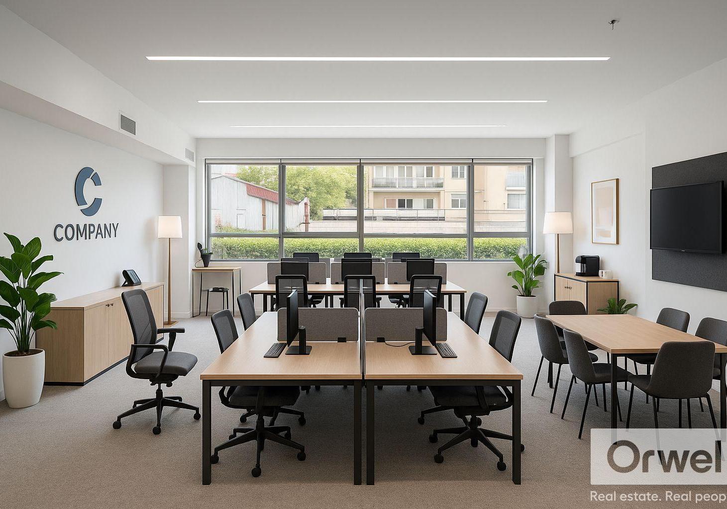 Oficina en Liberateur! 105 m2. Imagen corporativa. Cochera. Seg 24 hs.