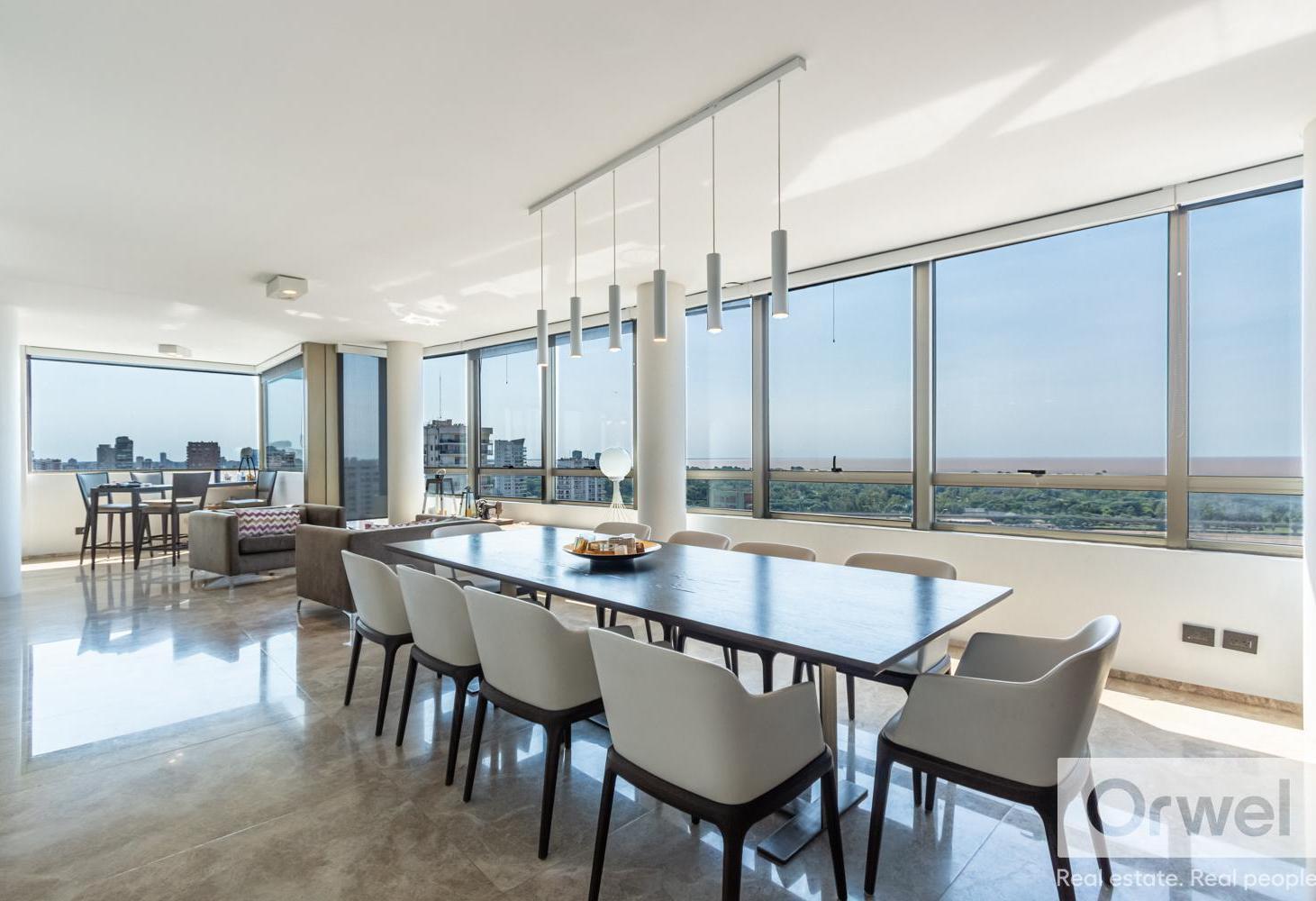 Foto de TERRAZA ESPECTACULAR! Duplex 3 dorm. c/dep. en Suite. Vista al Rio y, imagen 2