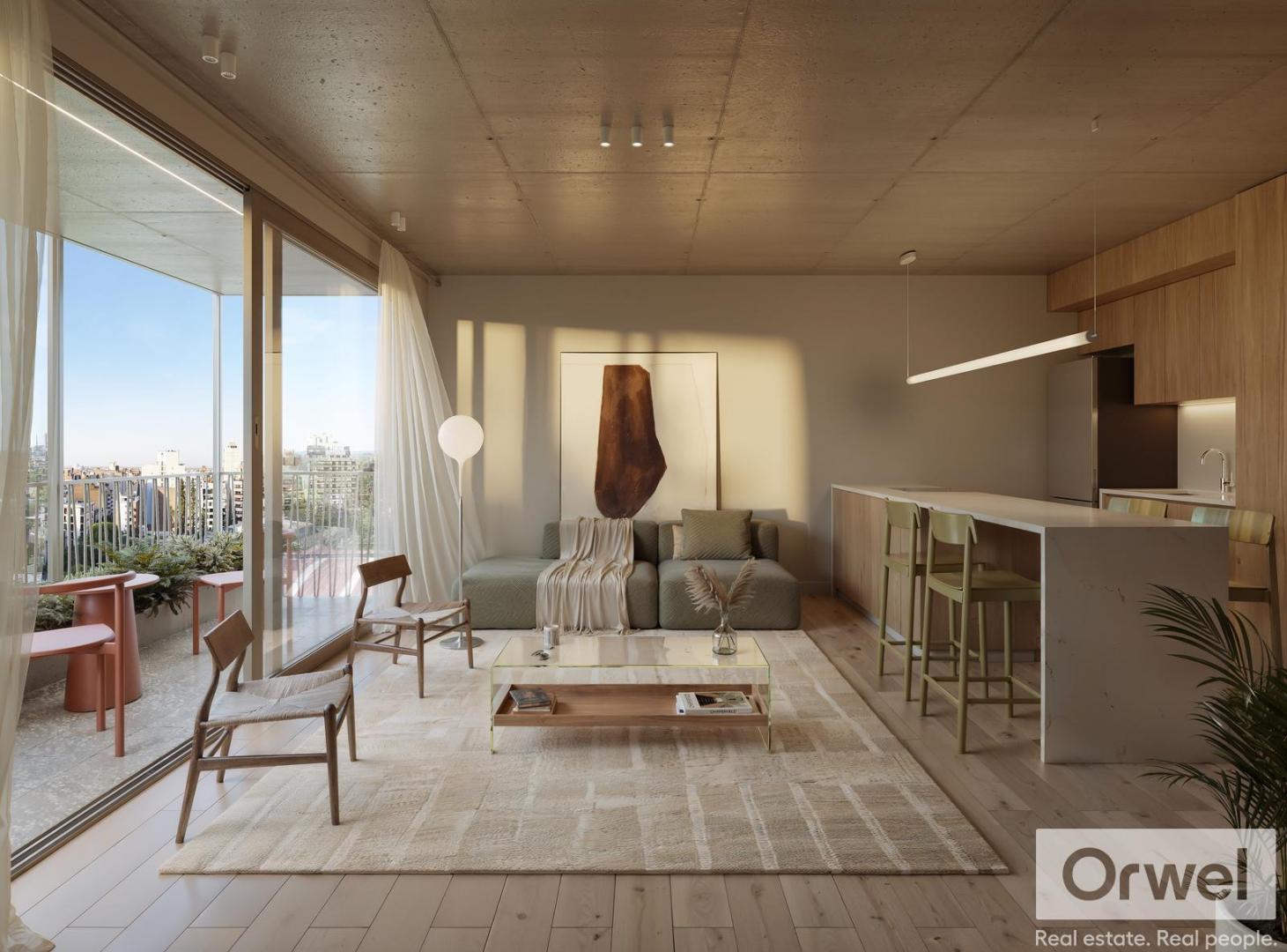 Foto de Departamento monoambiente en Belgrano en Venta En Construccion, imagen 5
