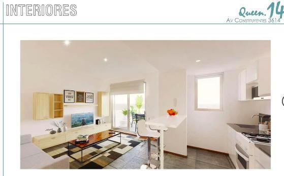 Depto 2 Amb con Balcon en Construccion - Agronomia 3