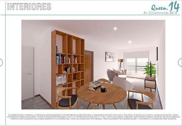 Depto 1 Amb con Balcon en Construccion - Agronomia 4