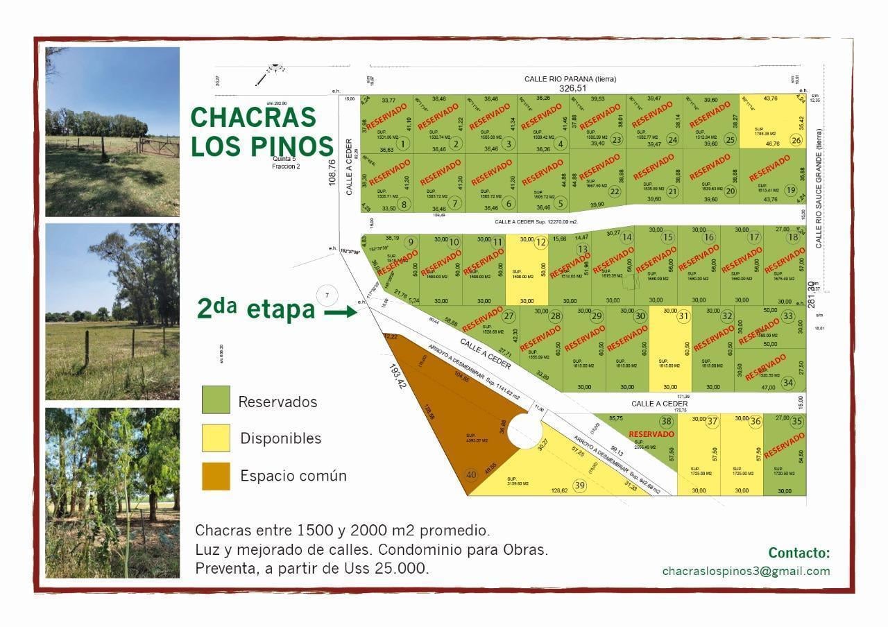 TERRENOS EN BARRIO LOS PINOS - EXALTACION DE LA CRUZ