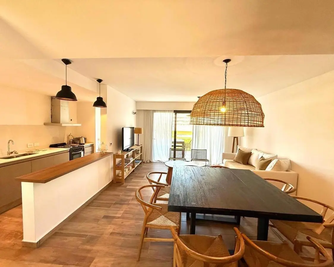 Departamento en alquiler 3 ambientes con jardín en VIVANT TORTUGAS 2
