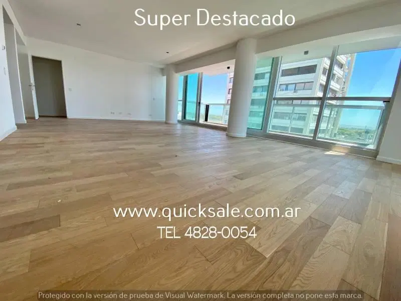 TORRE DECO SEGUI ESPECTACULAR UNIDAD DE 4 AMB C/DEPCIA Y 2 COCHERAS PISO SUPER ALTO 5