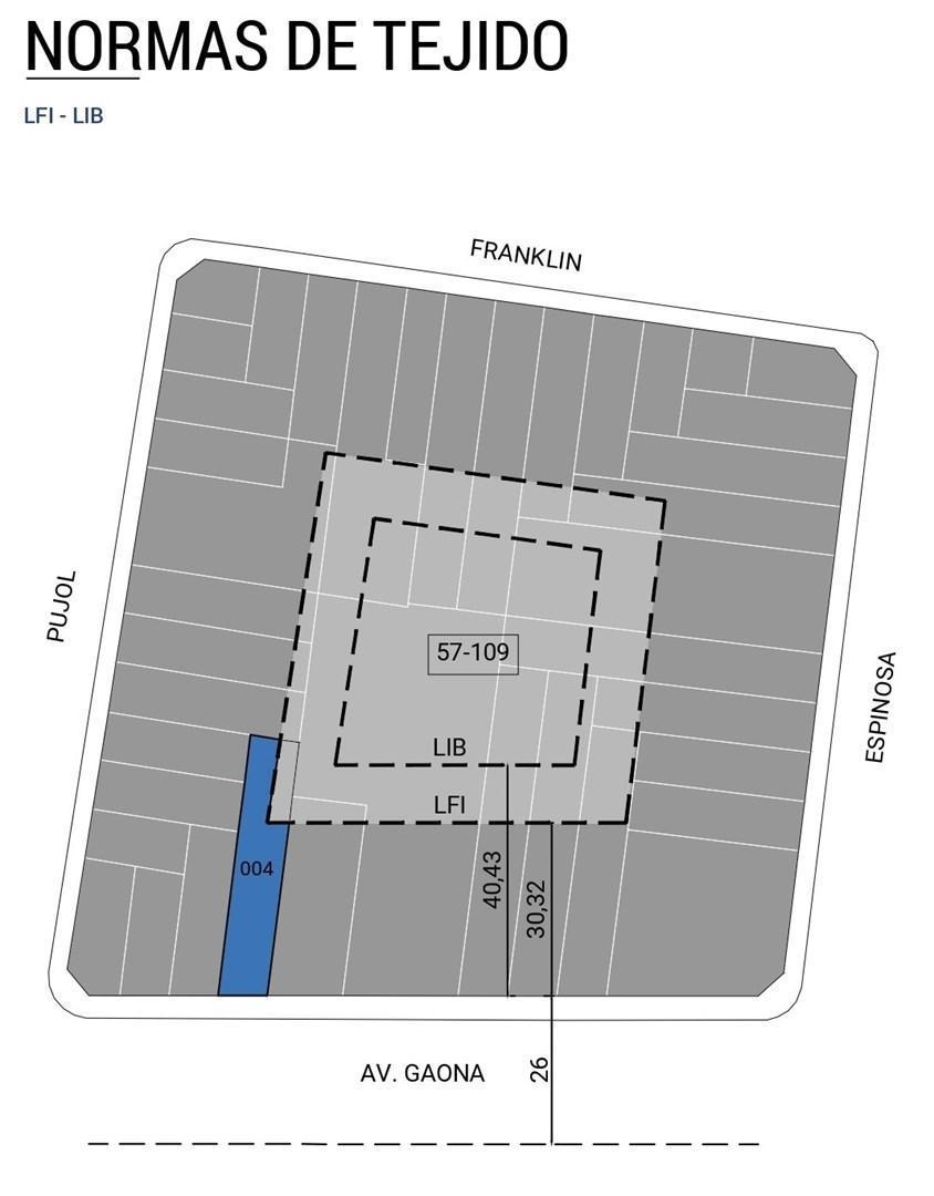 Foto de Terreno Lote en Venta en Caballito, Capital Federal, Buenos Aires, imagen 1