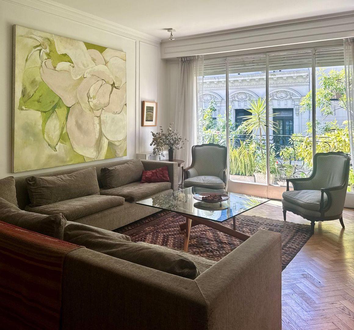 Venta Semipiso DIVINO 3 Dormitorios. Estilo Francés. Arenales 1900. Recoleta