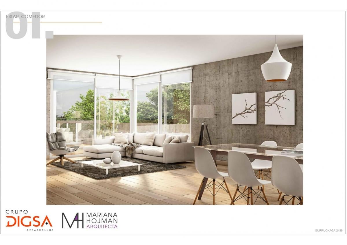 Gurruchaga al 2400 2 AMBIENTES C/ BALCON