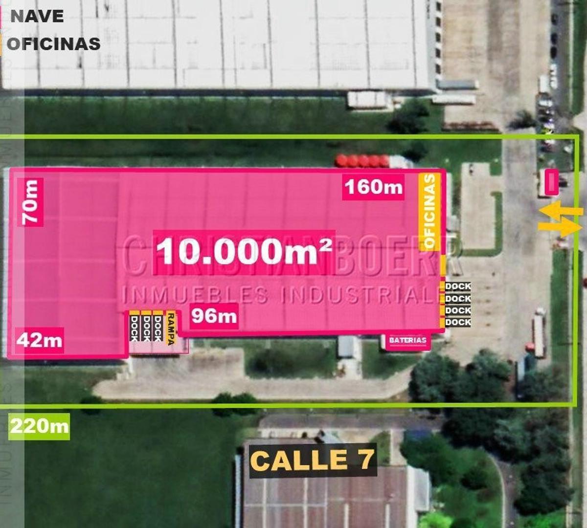 10.000 m² Cub Seminuevos Dentro del Parque Ind de Pilar. Exce 1
