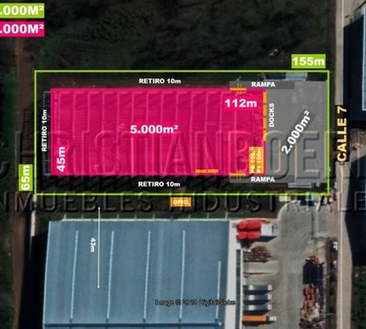 P Ind Pilar - 5000 m a Estrenar. Docs de Carga. Playa. Sprink 5