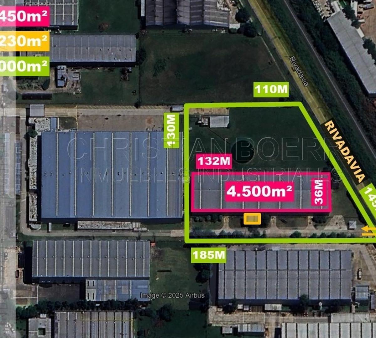 Centro Ind Garin 4.700 m Cub Logisticos - Posib Sumar 12.300 m 4