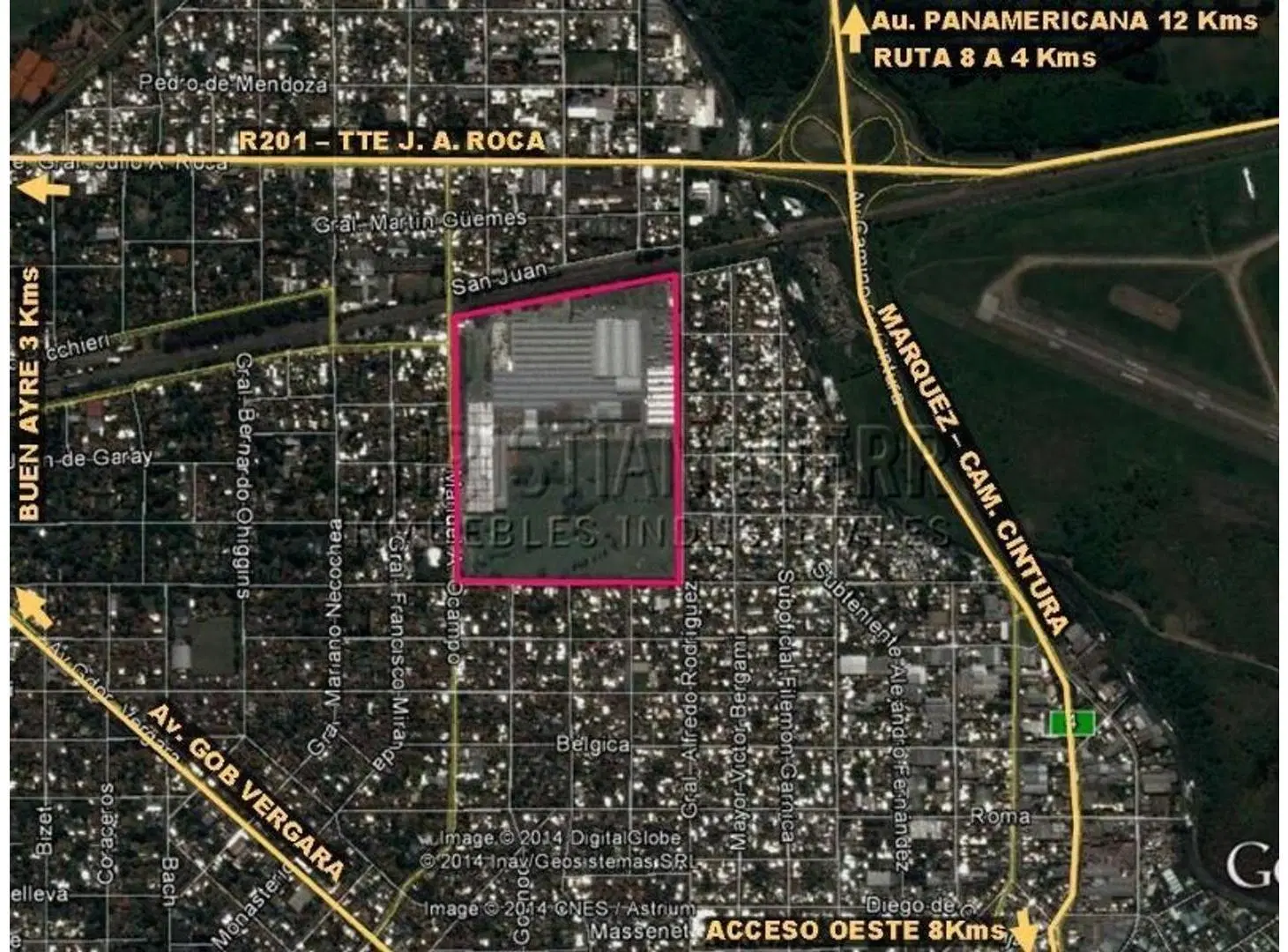 5530m² cub. en Hurlingham dentro de Complejo Log 8
