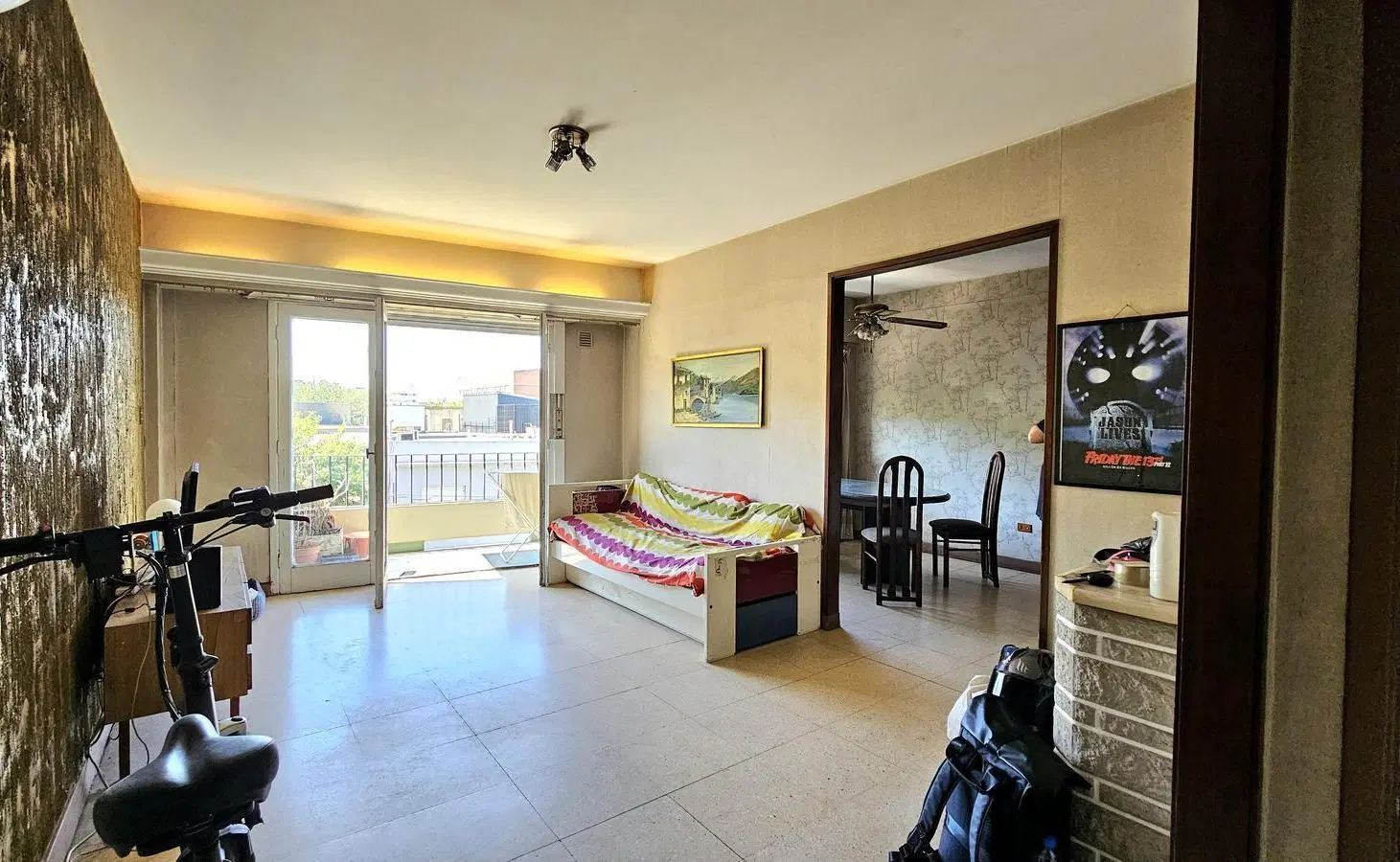 Departamento de 4 ambientes con balcón Pompeya 1