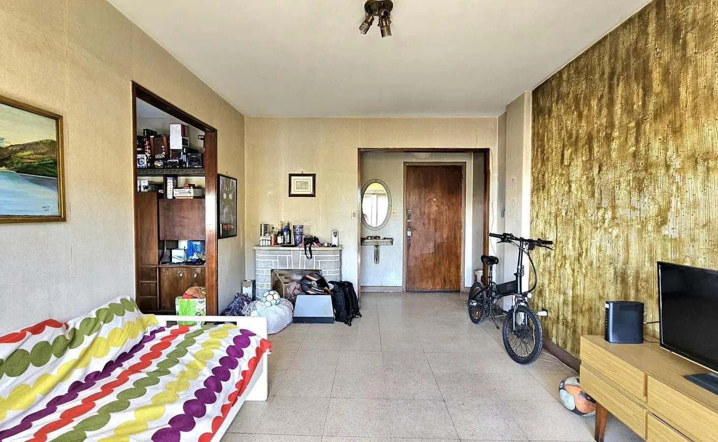 Departamento de 4 ambientes con balcón Pompeya 5