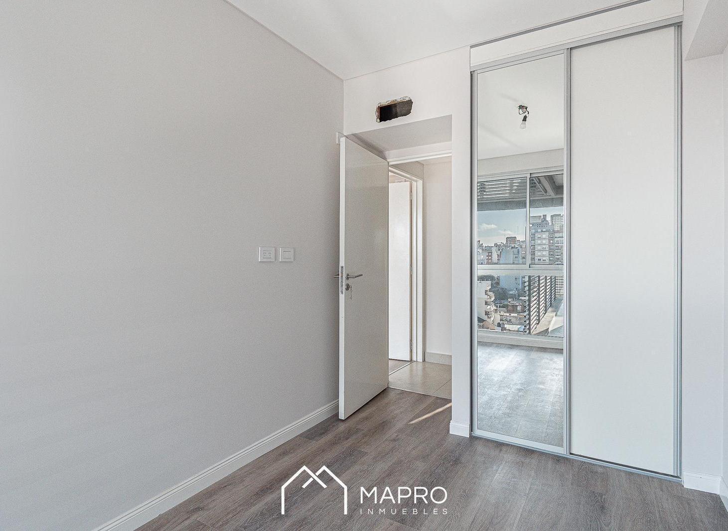 Unico 3 ambientes con balcon aterrazado cochera y amenities en Parque Chacabuco