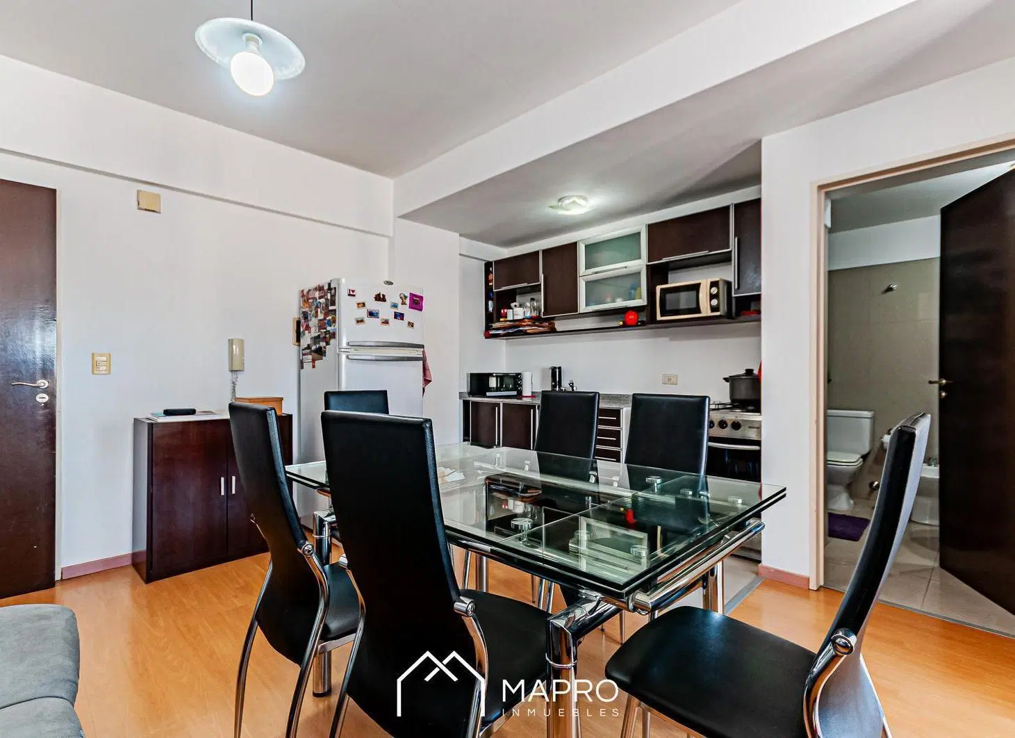 Comodo monoambiente con amenities en piso alto - Caballito Sur 3