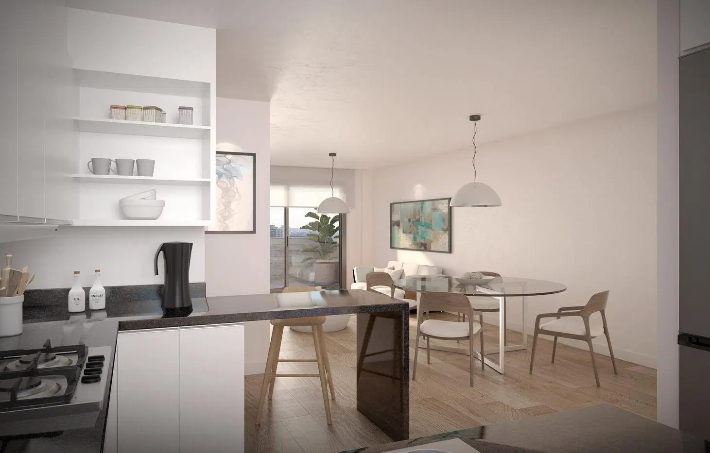Super 3 ambientes con balcón y amenities en Caballito 2