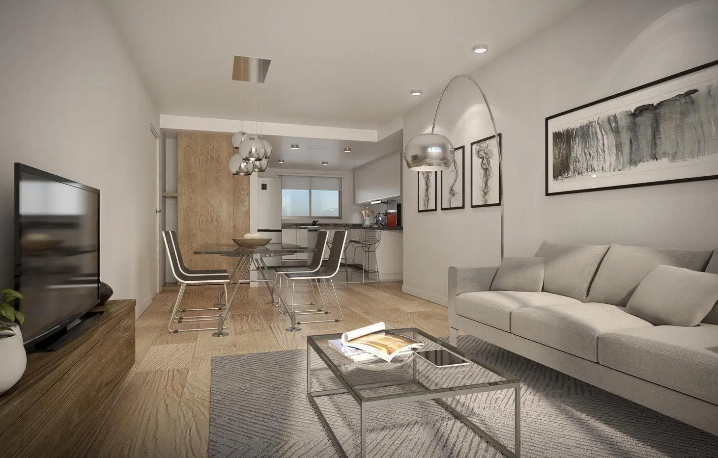 Super 3 ambientes con balcón y amenities en Caballito 4