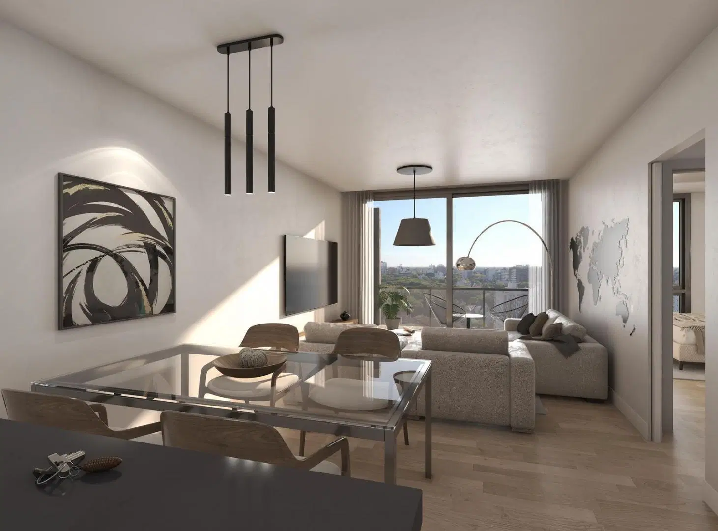 Super 2 ambientes de categoria con amenities en Monte Castro 2