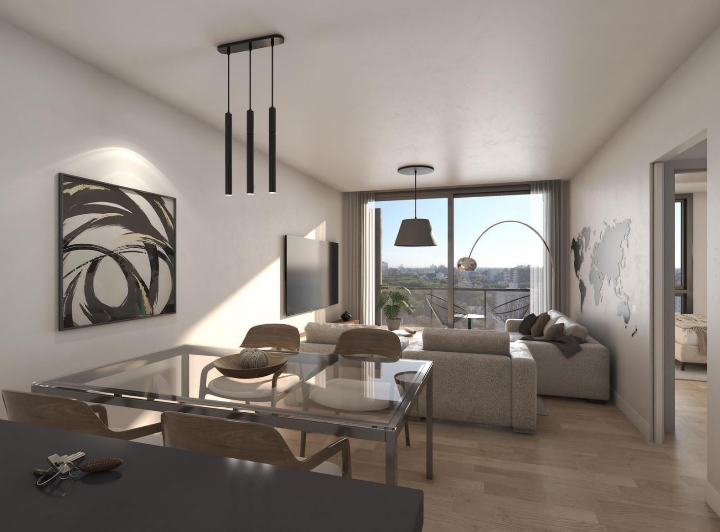Increíble 2 ambientes con balcon y amenities en Monte Castro