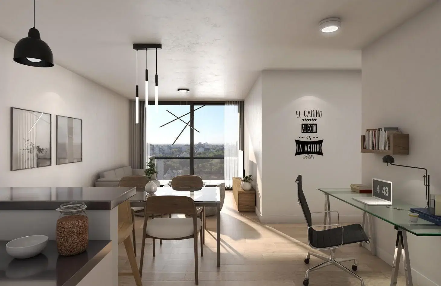 Increíble 2 ambientes con balcon y amenities en Monte Castro 5