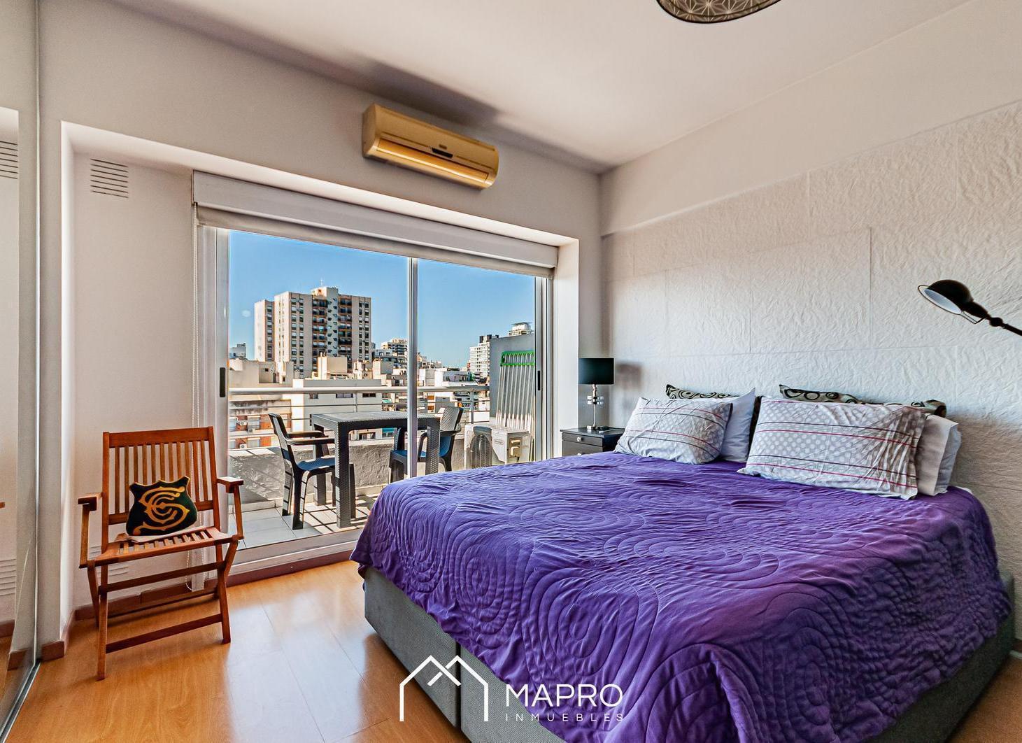 Comodo monoambiente con amenities en piso alto - Caballito Sur