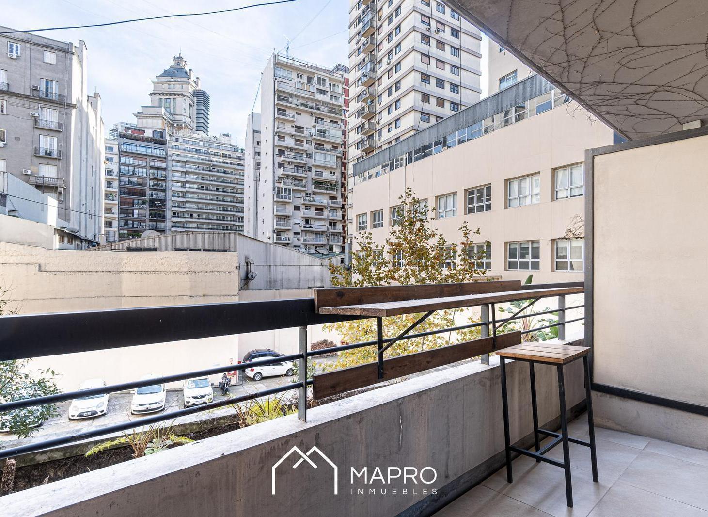 Amplio y luminoso monoambiente con amenities en Quartier Basavilbaso